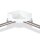 HEWI corner shelf, bar mounting, LifeSystem pure white