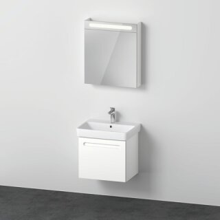 DURAVIT N10155L18180000 MöbelWT mit WTU und Spiegelschrank Du