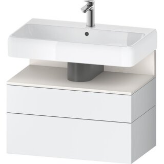 DURAVIT QA4394084180000 QTG WTU WH Ek. 790x470x590 Blanc brillant Mt. H