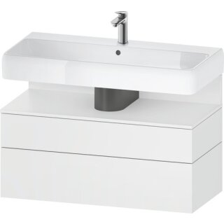 DURAVIT QA4395018180000 QAT WTU WH Ek. 990x470x590 Blanc mat H3H
