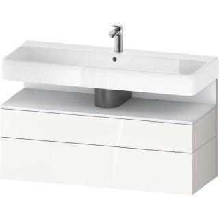 DURAVIT QA4396018220000 QTG WTU WH Ek. 1190x470x590 Wß Hgl. H
