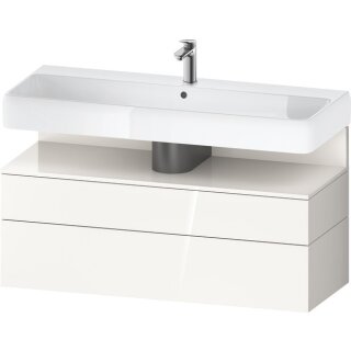 DURAVIT QA4396022220010 QTG WTU WH Ek. 1190x470x590 Wß Hgl. H