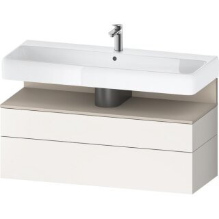 DURAVIT QA4396083840010 QTG WTU WH Ek. 1190x470x590 Blanc satin H
