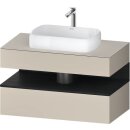 DURAVIT QA4731016830000 QAT KWTU WH Eck 1000x550x600 Tp. Smt