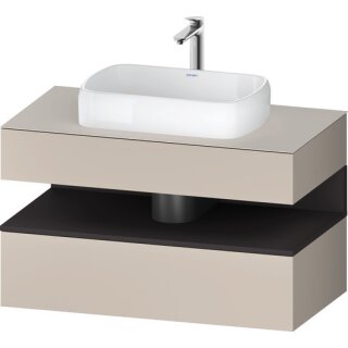 DURAVIT QA4731080910010 QAT KWTU WH Eck 1000x550x600 Tp. Mt.