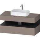 DURAVIT QA4732016430010 QTG KWTU WH Ek. 1200x550x600 bs. Mt.