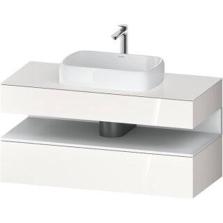 DURAVIT QA4732018220000 QAT KWTU WH Eck 1200x550x600 Wß Hgl.