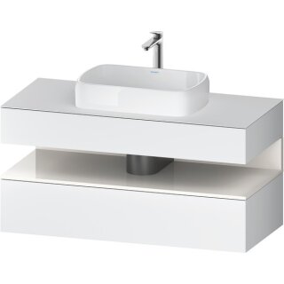 DURAVIT QA4732022180000 QTG KWTU WH Ek. 1200x550x600 Wß Mt. H