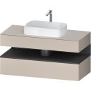 DURAVIT QA4732049910010 QTG KWTU WH Ek. 1200x550x600 Tp. Mt.
