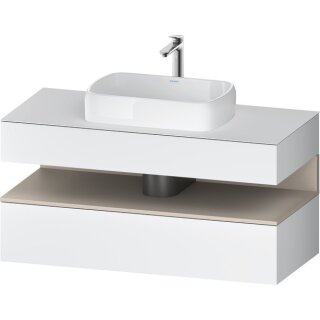 DURAVIT QA4732091180010 QTG KWTU WH Ek. 1200x550x600 Wß Mt. H