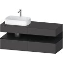 DURAVIT QA4765016490000 QTG KWTU WH Ek. 1400x550x600 Gt...