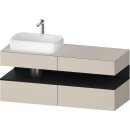 DURAVIT QA4765016830010 QAT KWTU WH Eck 1400x550x600 Tp. Smt