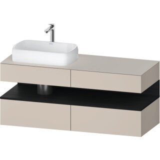 DURAVIT QA4765016910010 QAT KWTU WH Eck 1400x550x600 Tp. Mt.