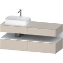 DURAVIT QA4765018910000 QAT KWTU WH Eck 1400x550x600 Tp. Mt.