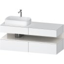 DURAVIT QA4765022180000 QTG KWTU WH Ek. 1400x550x600...