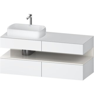 DURAVIT QA4765022180010 QTG KWTU WH Ek. 1400x550x600 Wß Mt. H