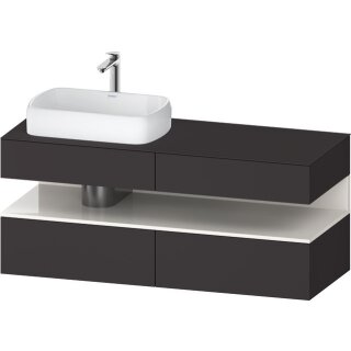 DURAVIT QA4765022800000 QTG KWTU WH Ek. 1400x550x600 Gt Smt H