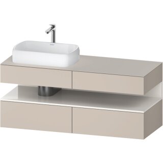 DURAVIT QA4765022910000 QAT KWTU WH Eck 1400x550x600 Tp. Mt.