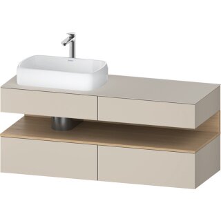 DURAVIT QA4765030830000 QAT KWTU WH Eck 1400x550x600 Tp. Smt