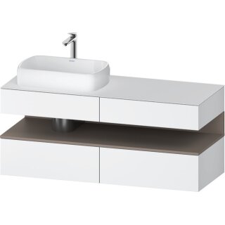 DURAVIT QA4765043180010 QTG KWTU WH Ek. 1400x550x600 Wß Mt. H