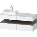 DURAVIT QA4765043180010 QTG KWTU WH Ek. 1400x550x600...