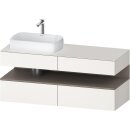 DURAVIT QA4765043840000 QTG KWTU WH Ek. 1400x550x600...