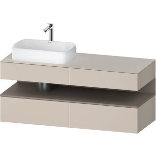 DURAVIT QA4765043910000 QAT KWTU WH Eck 1400x550x600 Tp. Mt.