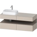 DURAVIT QA4765043910000 QAT KWTU WH Eck 1400x550x600 Tp. Mt.