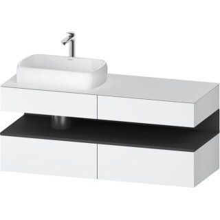 DURAVIT QA4765049180010 QTG KWTU WH Ek. 1400x550x600 Wß Mt. H