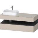 DURAVIT QA4765049910000 QTG KWTU WH Ek. 1400x550x600 Tp. Mt.
