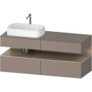 DURAVIT QA4765055430000 QTG KWTU WH Ek. 1400x550x600 bs. Mt.