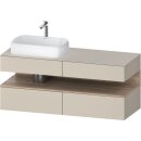 DURAVIT QA4765055830000 QAT KWTU WH Ek. 1400x550x600 Tp. Smt