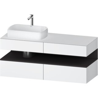 DURAVIT QA4765080180000 QTG KWTU WH Ek. 1400x550x600 Wß Mt. H