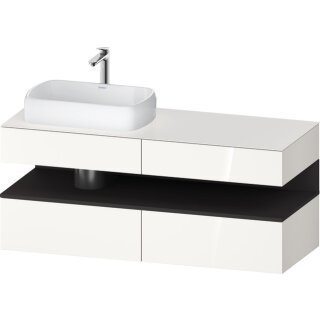 DURAVIT QA4765080220000 QAT KWTU WH Ek. 1400x550x600 Wß Hgl.