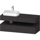 DURAVIT QA4765080800010 QAT KWTU WH Ek. 1400x550x600 Gt Smt