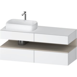 DURAVIT QA4765083180010 QTG KWTU WH Ek. 1400x550x600 Wß Mt. H