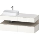 DURAVIT QA4765083220000 QAT KWTU WH Ek. 1400x550x600...