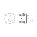 Ideal Standard A6868AA Brausethermostat UP CERAPLUS 2,