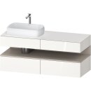 DURAVIT QA4765091220000 QTG KWTU WH Ek. 1400x550x600...
