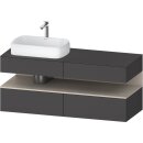 DURAVIT QA4765091490010 QAT KWTU WH Ek. 1400x550x600 Gt Mt.