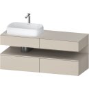 DURAVIT QA4765091830000 QAT KWTU WH Ek. 1400x550x600 Tp. Smt
