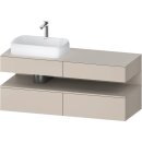 DURAVIT QA4765091910010 QTGO KWTU WH Ek 1400x550x600 Tp. Mt.
