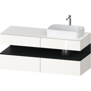 DURAVIT QA4766016220000 QTG KWTU WH Ek. 1400x550x600 Wß Hgl.