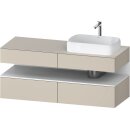 DURAVIT QA4766018830000 QTG KWTU WH Ek. 1400x550x600 Tp. Smt
