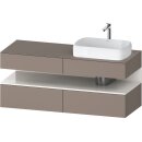 DURAVIT QA4766022430010 QTG KWTU WH Ek. 1400x550x600 bs. Mt.