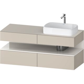 DURAVIT QA4766022830010 QAT KWTU WH Eck 1400x550x600 Tp. Smt