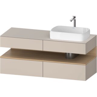 DURAVIT QA4766030910010 QTG KWTU WH Ek. 1400x550x600 Tp. Mt.