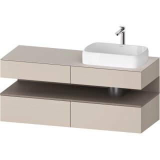 DURAVIT QA4766043830010 QTG KWTU WH Ek. 1400x550x600 Tp. Smt