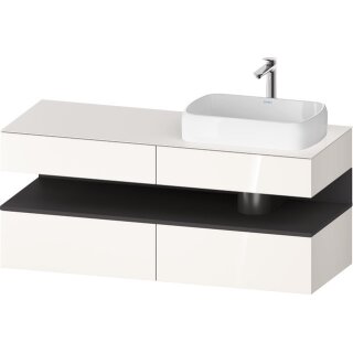 DURAVIT QA4766049220000 QTG KWTU WH Ek. 1400x550x600 Wß Hgl.