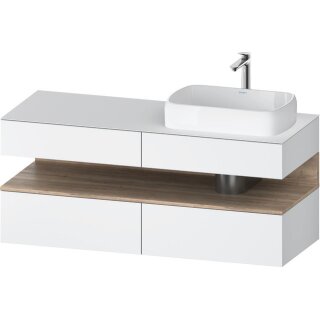 DURAVIT QA4766055180010 QTG KWTU WH Ek. 1400x550x600 Wß Mt. H